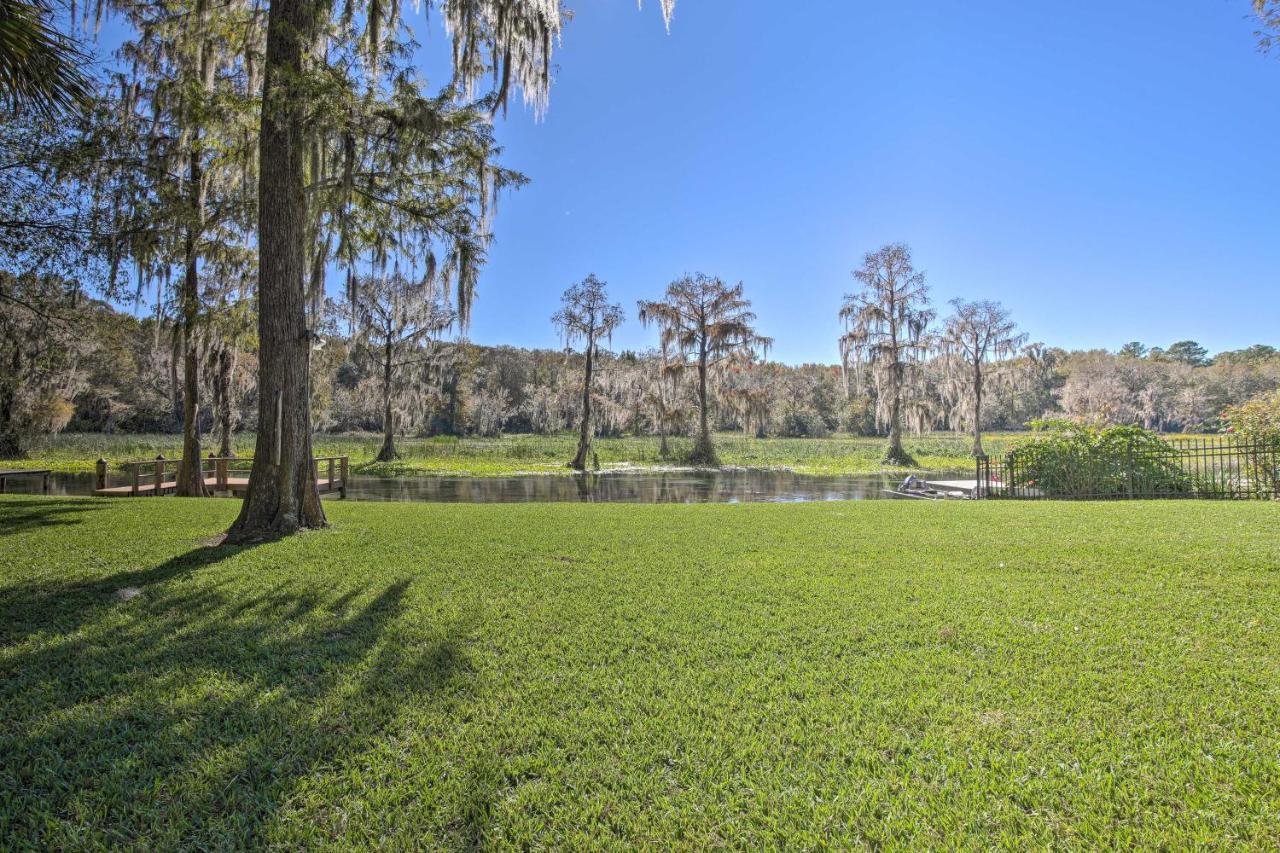 Rainbow River Oasis With Kayaks And Furnished Sunroom! Dunnellon Exterior foto